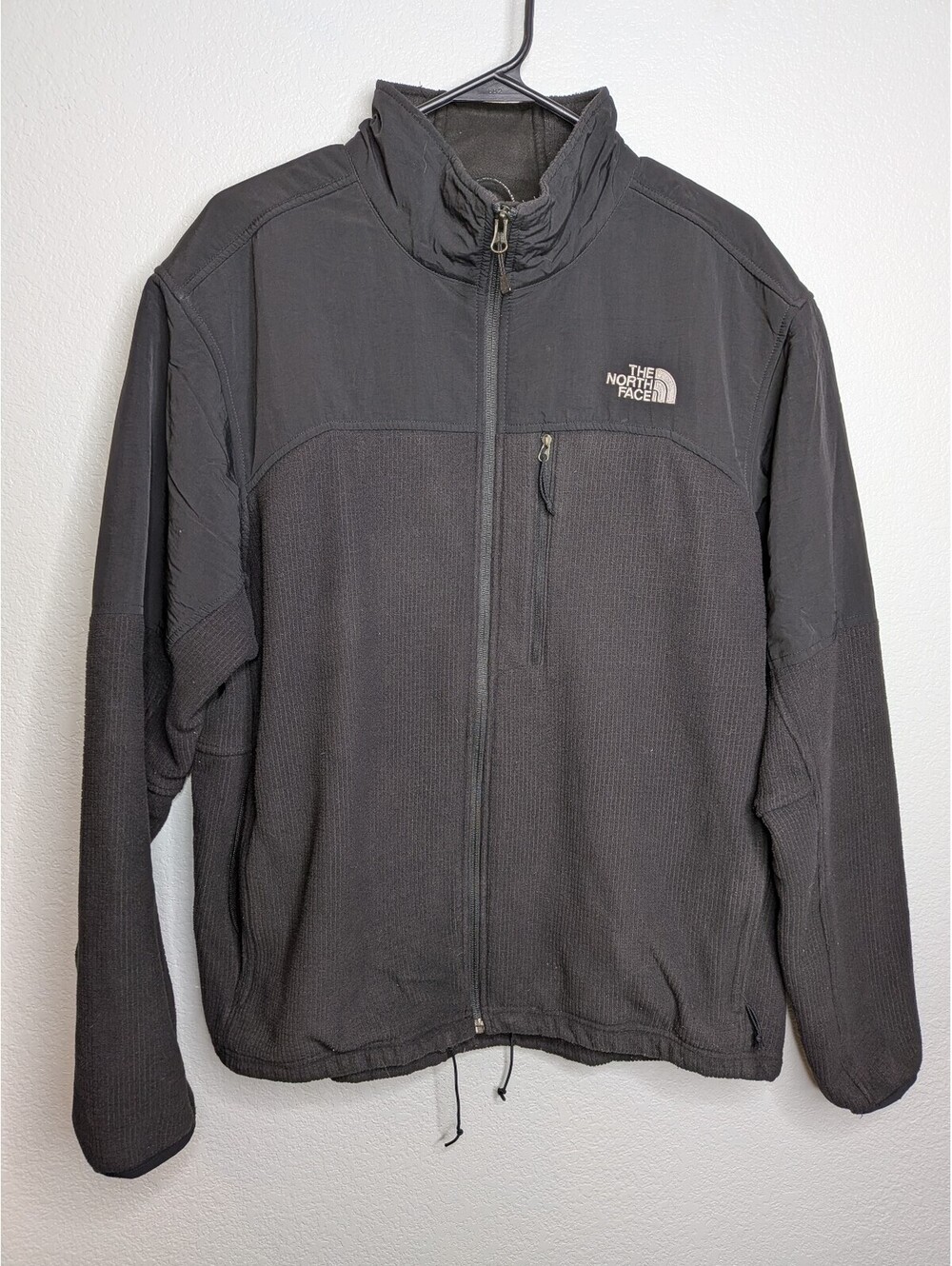 The North Face Men’s XL Black Full Zip Fleece Jacket Outdoor